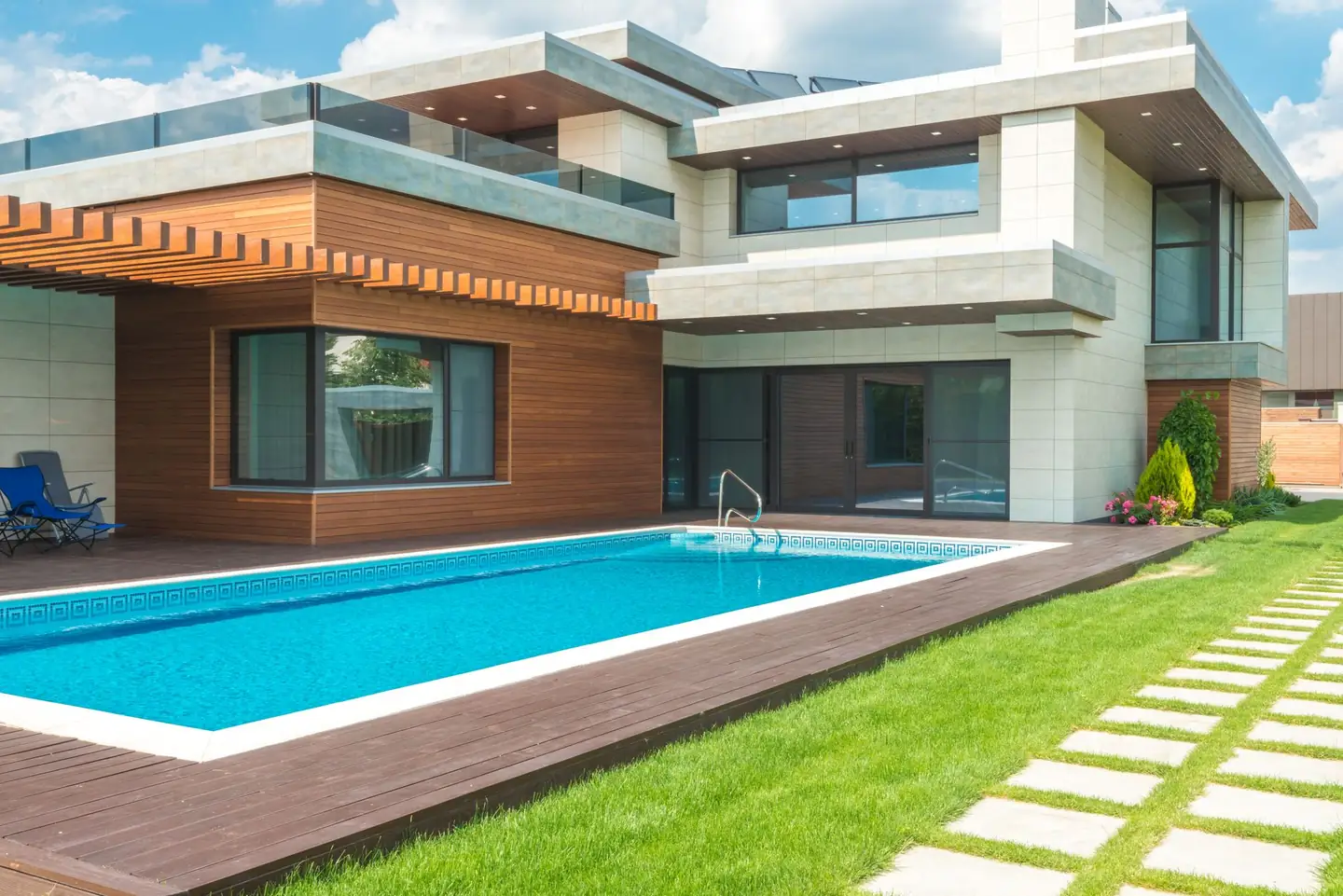 Swimming pool built in Eltham, NSW